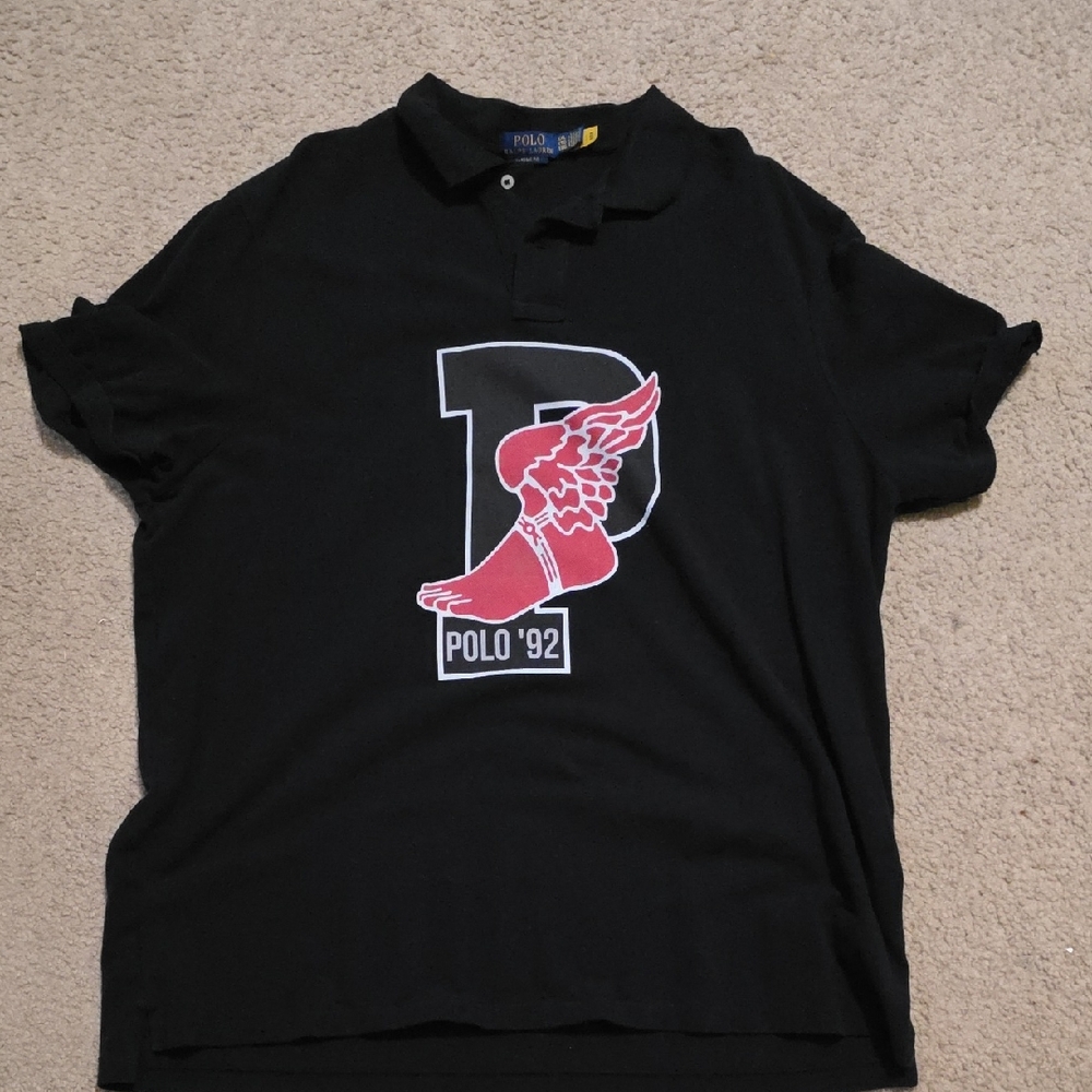 Ralph Lauren Classic Black Polo Shirt